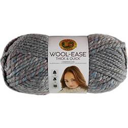 Lion Brand Wool-Ease Thick and Quick Yarn Storm Front Pack of 3