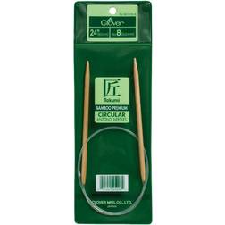 Clover Takumi Bamboo Circular Knitting Needles 24"-Size 10.5/6.5mm -1624-105