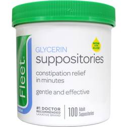 Fleet laxative glycerin suppositories constipation