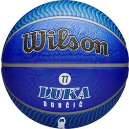 Wilson Ballons de basket en gomme unisexe Bleu