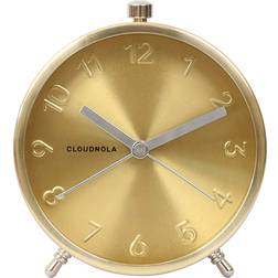 Cloudnola alarm clock round glam gold 0055