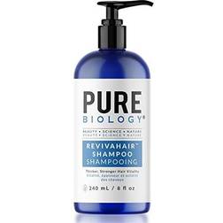 Pure biology premium revivahair shampoo with biotin