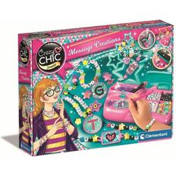 Clementoni Charms Lab hacer pulseras, collares y encantos multicolor juego creativo ㅤ