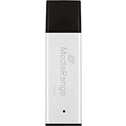 MediaRange USB-stik, Sølv