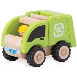 Wonderworld Wooden Garbage Truck Fjernlager, 5-6 dages levering