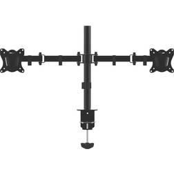 Montiss Monitorowy Podwójny Everest 13-27' MT015 68,6 cm Nero Scrivania