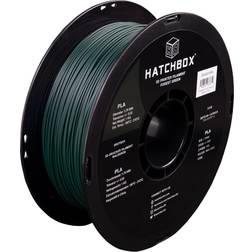 Hatchbox 1.75mm forest green pla 3d printer filament, 1 kg spool