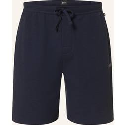 HUGO BOSS Waffle Pajama Shorts - Dark Blue