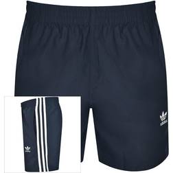 Adidas Short da Nuoto Originals Adicolor 3-Stripes - Night Indigo/White