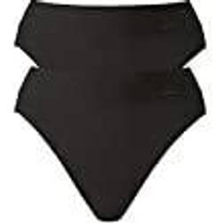 Calida 2P Elastic Briefs - Zwart Katoen