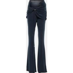 Jacquemus Navy Le Raphia 'Le Pantalon Espelho' Leggings 380 Navy FR