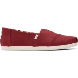 Toms Alpargata Classic Slip On Shoes Red