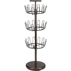 Household Essentials 2138 Three-Tier Shoe Rack