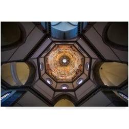 Trademark Fine Art Giuseppe Torre 'Under The Brunelleschis Dome' Framed Art