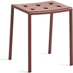 Hay Balcony 46 cm Iron Red Tabouret