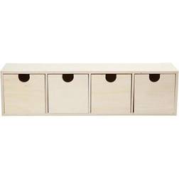 Creativ Company 9,2 x 34,7 cm 7,2 x 7,2 cm Kommode