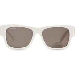 Balenciaga Asian Fit 003 Solbriller - White