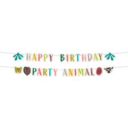Folat Ghirlanda Di Lettere Happy Birthday Zoo Party