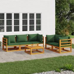 vidaXL 6 dynor Loungeset