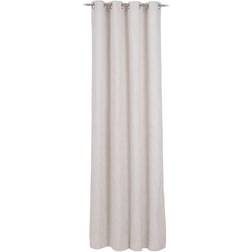 BigBuy Home Cortina Beige Poliéster Plata 100 % Algodón 140 x 260 cm