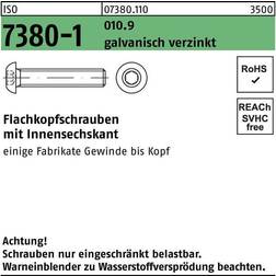 Sonstige ISO 7380 010.9 FZB button head