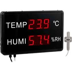 PCE Large LED-Display for Temperature & Humidity