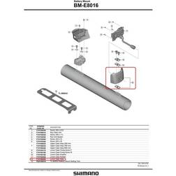 Shimano Lower Case Assy Bm-E8016