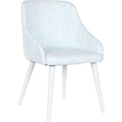 Dkd Home Decor Blue White Chair 53 x 57 x 79 cm Fauteuil