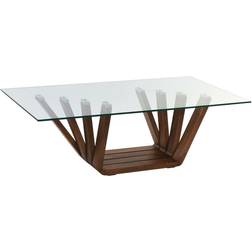 Dkd Home Decor Cristal 130 x 70 x 42 cm Mesa de Centro