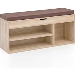 Wohnling Schuhbank WL5.344 Holz 104 x 51 x 32 cm