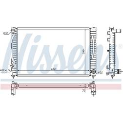 Nissens 60496 Car Radiator