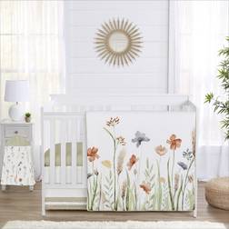 Sweet Jojo Designs Floral Garden Flower Girl Baby Crib