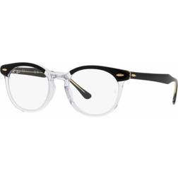 Ray-Ban EAGLE EYE Black On Transparent Montura Klara Lentes polariserade 51-21