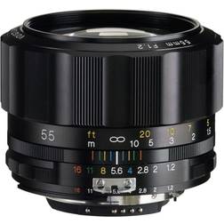 Voigtländer Nokton 55mm f/1.2 SLII-S Nikon Ai-S