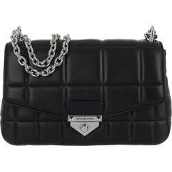 Michael Kors SoHo Large Quilted Leather Shoulder Bag - Black