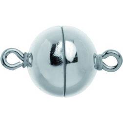 Glorex Magnetverschluss Muggel 10 mm silberfarben