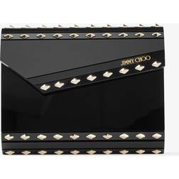 Jimmy Choo Womens Black/light Gold Candy Stud-embellished Acrylic Cross-body bag 1SIZE