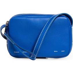 Watts Leather Camera Shoulder Bag 409 COBALT