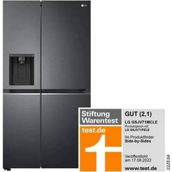 LG Electronics GSJV71MCLE Schwarz