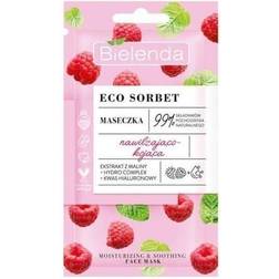 Bielenda Eco Sorbet Raspberry Face Mask Moisturizing Soothing