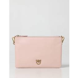 Pinko Classic Flat Love Bag - Pink