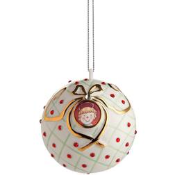 Alessi Fleurs de Jorì keramik San Bambino handbemaltes Weihnachtsbaumschmuck