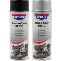 Presto Pintura Térmica 800°C 400 ml Negro Mate (Aerosol) Negro