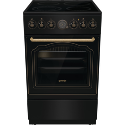 Gorenje Classico GECS 5B70CLB Schwarz, Gold