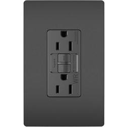 Legrand 1597Trwr Radiant Gfci Wall Outlet Black