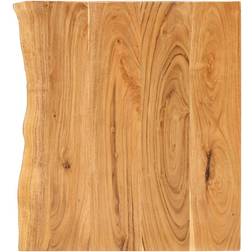 vidaXL Encimera Para Armario Tocador Madera Maciza 58 x 52 x 2.5 cm