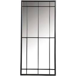 Coaster Annetta Black Window Pane Wall Mirror