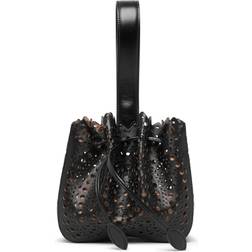 Alaïa Rose Marie black bracelet bag