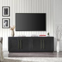 Camden & Wells Tillman Black Grain TV Bench 68x23.6"