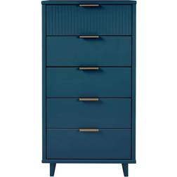 Manhattan Comfort Granville Tall 23.62" Modern Narrow Chest of Drawer